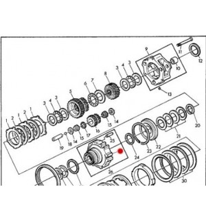 CARCASA INVERSOR JOHN DEERE L41043